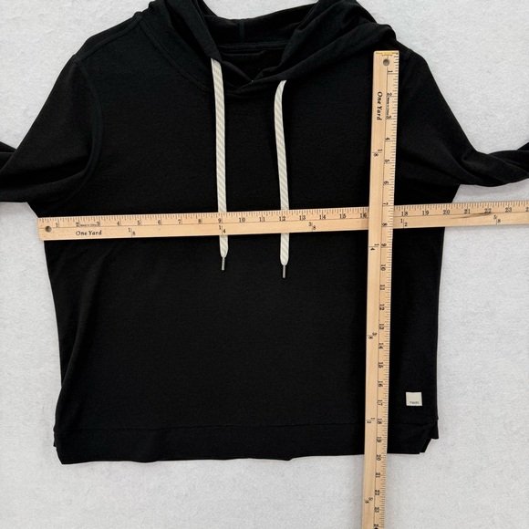 Vuori Women’s Halo Essential Hoodie Black Heather VW226 Size Medium - Picture 10 of 11